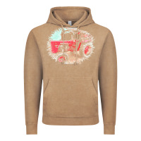 Vintage Coffee tractor t  shirt tractor t  shirt Vintage Hoodie - linhVisuals