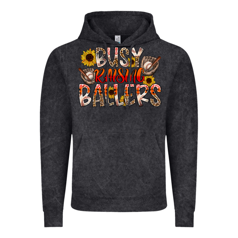 Busy Raising Ballers Vintage Hoodie by CowhideDigitalArt | Teevron