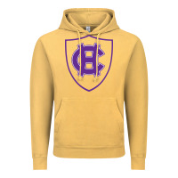 Vintage Mustard holy cross crusaders Vintage Hoodie - linhVisuals