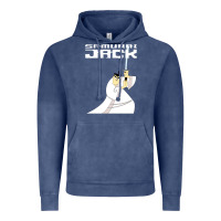 Vintage Denim samurai jack Vintage Hoodie - linhVisuals