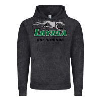 Vintage Black loyola (md) greyhounds Vintage Hoodie - linhVisuals