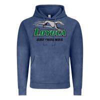 Vintage Denim loyola (md) greyhounds Vintage Hoodie - linhVisuals