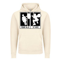 Vintage Artic your wife my wife weightlifting Vintage Hoodie - linhVisuals