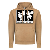 Vintage Camel your wife my wife weightlifting Vintage Hoodie - linhVisuals