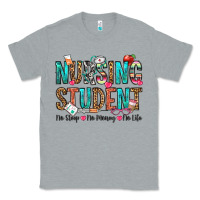 Heather Grey nursing student no sleep no money no life Classic Tee - OliviaCreatesArt