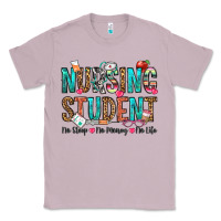 Lilac nursing student no sleep no money no life Classic Tee - OliviaCreatesArt