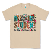 Mushroom nursing student no sleep no money no life Classic Tee - OliviaCreatesArt