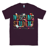 Plum nursing student no sleep no money no life Classic Tee - OliviaCreatesArt