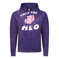 Cloud Purple what the heo Vintage Hoodie - linhVisuals