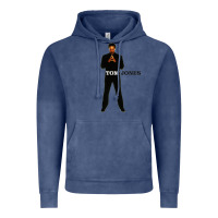 Vintage Denim tom jones 03 Vintage Hoodie - linhVisuals
