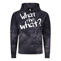 Cloud Black what the what Vintage Hoodie - linhVisuals