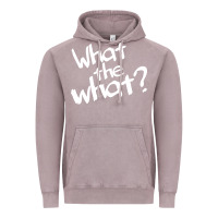 Vintage Zinc what the what Vintage Hoodie - linhVisuals