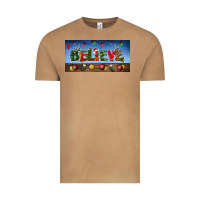 Vintage Camel christmas believe license plate Vintage Tee - BundleAndBundleShop
