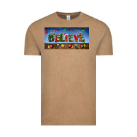 Vintage Coffee christmas believe license plate Vintage Tee - BundleAndBundleShop