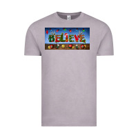 Vintage Zinc christmas believe license plate Vintage Tee - BundleAndBundleShop