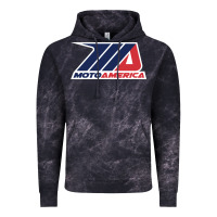 Cloud Black moto america Vintage Hoodie - linhVisuals