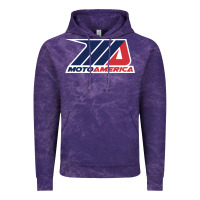 Cloud Purple moto america Vintage Hoodie - linhVisuals