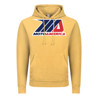 Vintage Mustard moto america Vintage Hoodie - linhVisuals