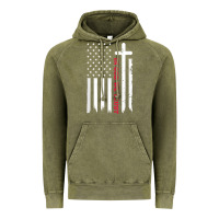 In God We Trust With Patriotic Vintage American Flag T Shirt Vintage Hoodie | Teevron