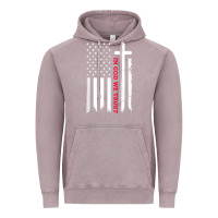Vintage Zinc in god we trust with patriotic vintage american flag t shirt Vintage Hoodie - linhVisuals