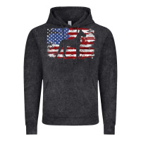 Vintage Black great dane vintage american flag t shirt Vintage Hoodie - linhVisuals