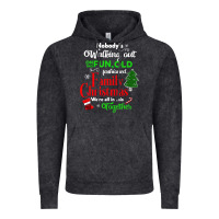 Vintage Black family christmas vacation pajamas Vintage Hoodie - linhVisuals