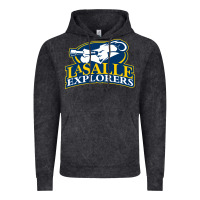 Vintage Black la salle Vintage Hoodie - linhVisuals