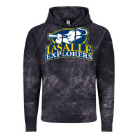 Cloud Black la salle Vintage Hoodie - linhVisuals