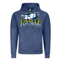 Vintage Denim la salle Vintage Hoodie - linhVisuals