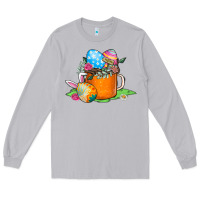 Moon Dust Easter Coffee Long Sleeve Tee - CowhideDigitalArt