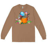 Toasted Coconut Easter Coffee Long Sleeve Tee - CowhideDigitalArt