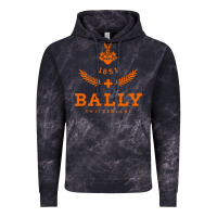 Cloud Black bally Vintage Hoodie - linhVisuals