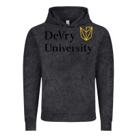Vintage Black devry advantage academy vectorized Vintage Hoodie - linhVisuals