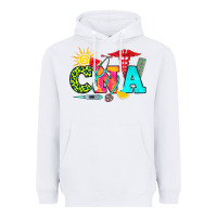 White cna summer Heavyweight Hoodie - RanaPortraitStore
