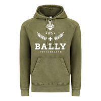 Vintage Olive bally Vintage Hoodie - linhVisuals