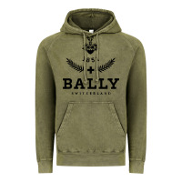 Vintage Olive bally Vintage Hoodie - linhVisuals