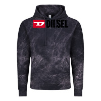 Cloud Black Diesel Vintage Hoodie - linhVisuals