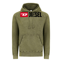Vintage Olive Diesel Vintage Hoodie - linhVisuals