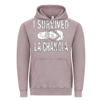 Vintage Zinc I survived la chancla Vintage Hoodie - linhVisuals