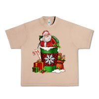 Burro Christmas Santa Claus Coffee Cup Urban Heavy Tee - FaDigitalArtStudio