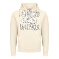 Vintage Artic I survived la chancla Vintage Hoodie - linhVisuals