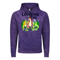 Cloud Purple land before time pastel dinosaur friends Vintage Hoodie - linhVisuals