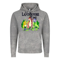 Cloud Rock land before time pastel dinosaur friends Vintage Hoodie - linhVisuals
