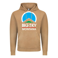 Vintage Camel big sky montana Vintage Hoodie - linhVisuals