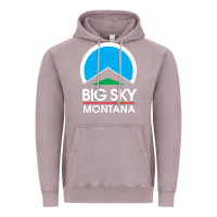 Vintage Zinc big sky montana Vintage Hoodie - linhVisuals