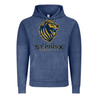 Vintage Denim st pius x high school athletics Vintage Hoodie - linhVisuals