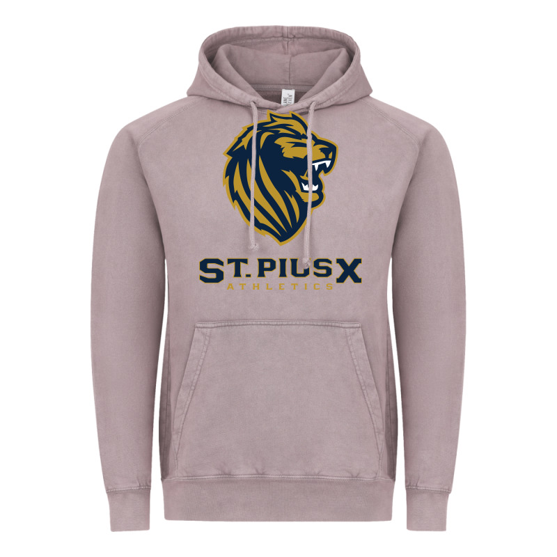 St Pius X High School Athletics Vintage Hoodie by linhVisuals | Teevron