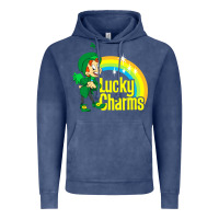 Vintage Denim lucky charms Vintage Hoodie - linhVisuals