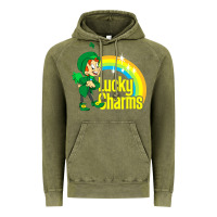 Vintage Olive lucky charms Vintage Hoodie - linhVisuals