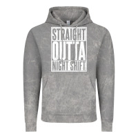 Cloud Rock straight outta night shift Vintage Hoodie - linhVisuals